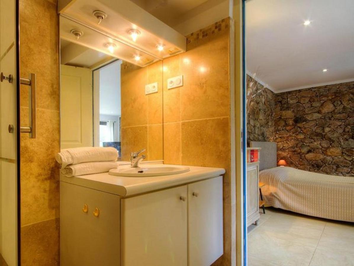 Studio Confortable Avec Vue Sur La Montagne A Moltifao 30M² Jardin 外观 照片